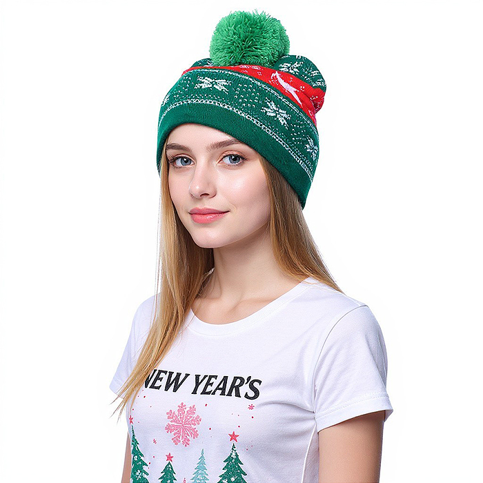 Шапка 00-6847 "Новогодняя"