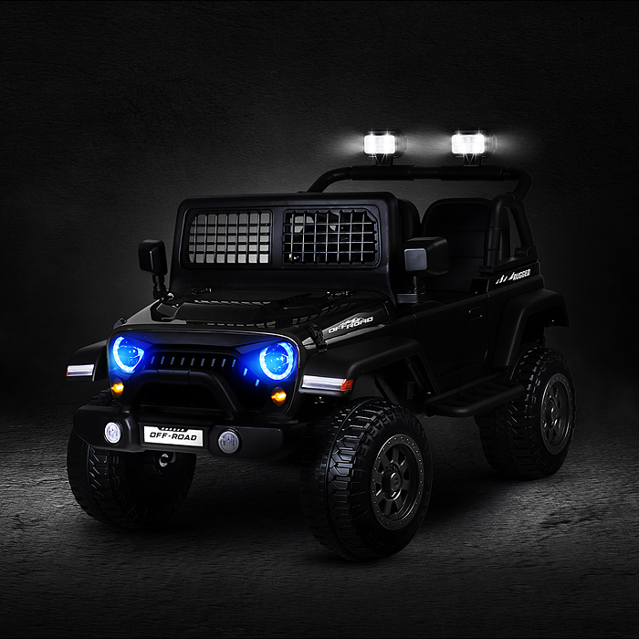 Фото к товару Электромобиль детский NEL-618 "Городской внедорожник" (цвет черный) Электромобиль детский NEL-618 "Городской внедорожник" (цвет черный)