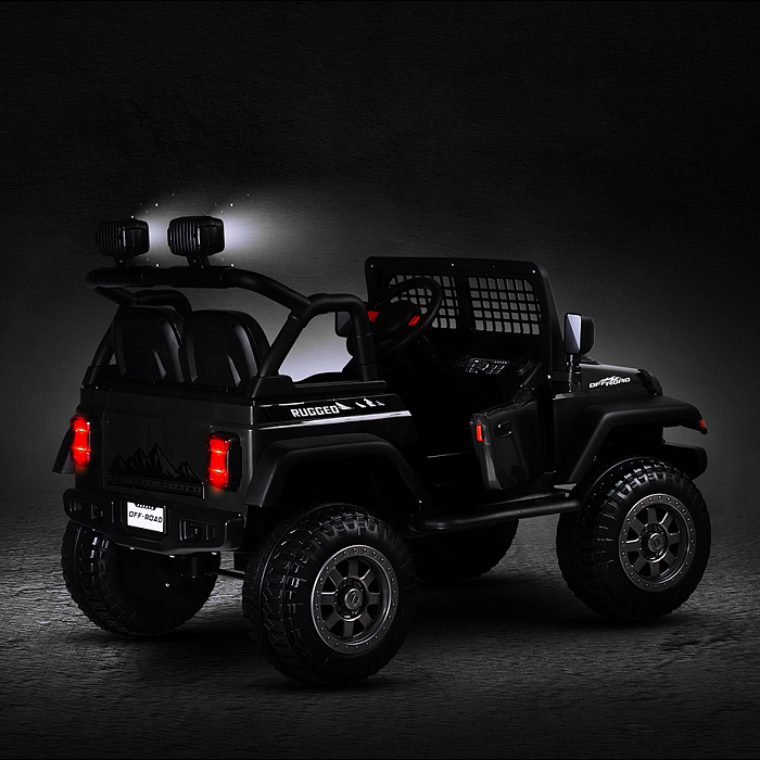 Фото к товару Электромобиль детский NEL-618 "Городской внедорожник" (цвет черный) Электромобиль детский NEL-618 "Городской внедорожник" (цвет черный)