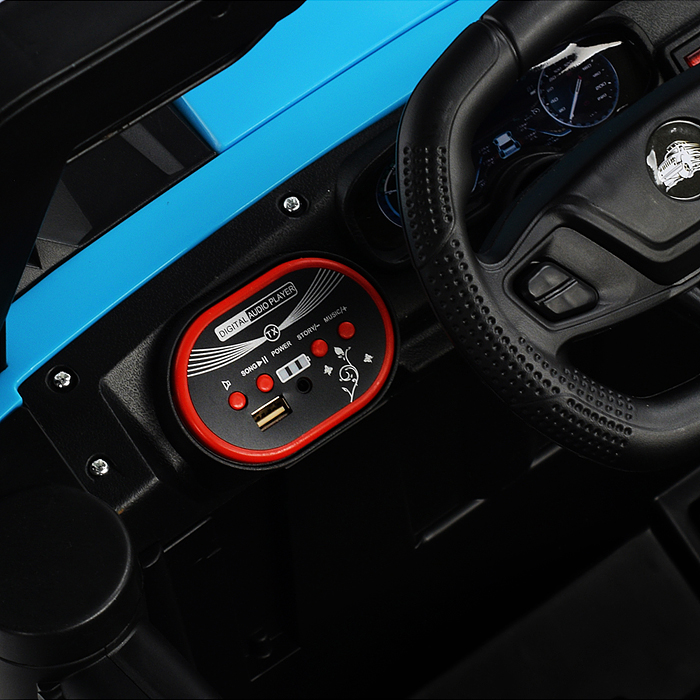 Фото к товару Электромобиль детский SYB-9688 "Крутой внедорожник"(цвет синий) Электромобиль детский SYB-9688 "Крутой внедорожник"(цвет синий)