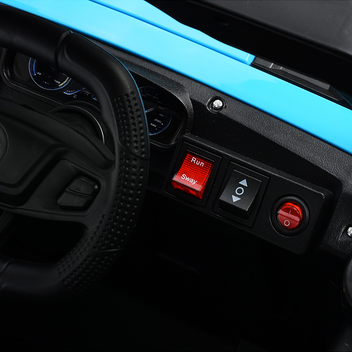 Фото к товару Электромобиль детский SYB-9688 "Крутой внедорожник"(цвет синий) Электромобиль детский SYB-9688 "Крутой внедорожник"(цвет синий)