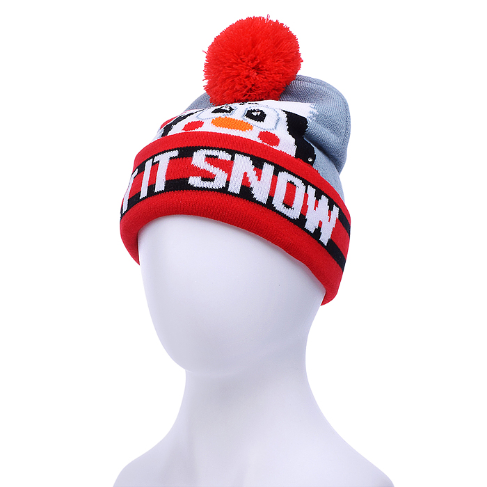 Фото к товару Шапка 00-6851 "Новогодний пингвин" Шапка 00-6851 "Новогодний пингвин"