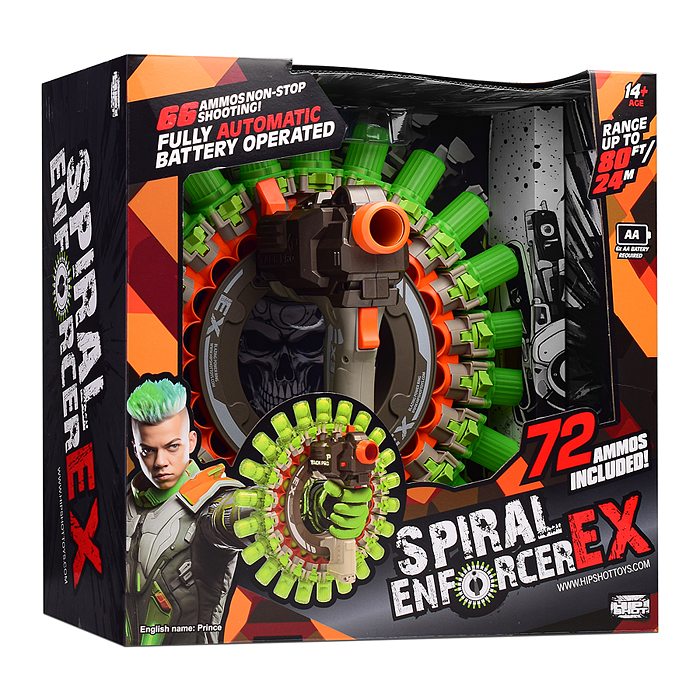 Бластер FJ9017 "Пулевая атака-2" в коробке