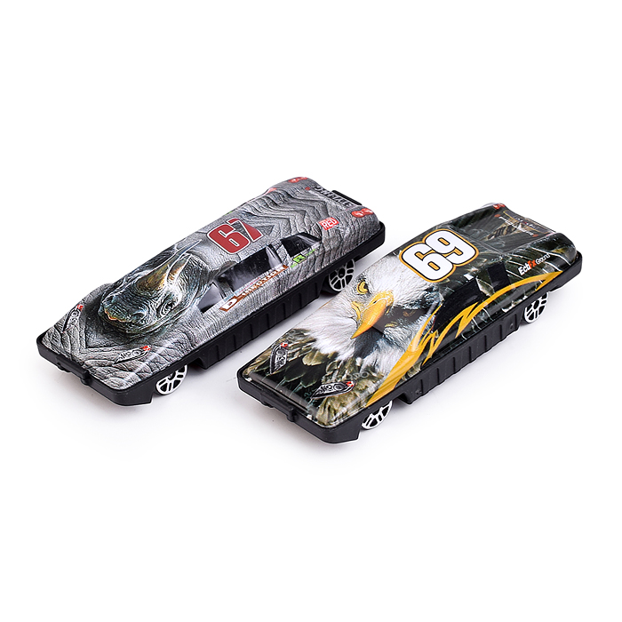 Набор машин KZ957-606 "Звериная мощь" в коробке