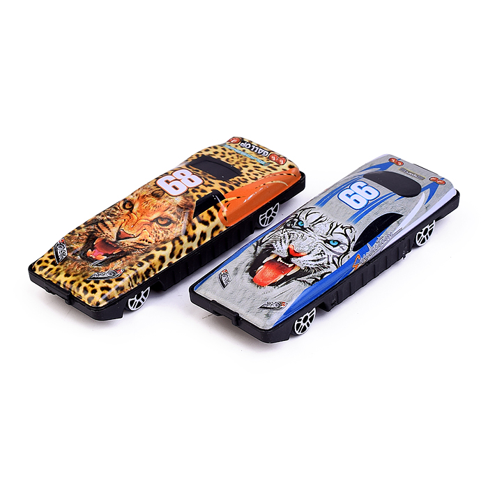 Набор машин KZ957-606 "Звериная мощь" в коробке