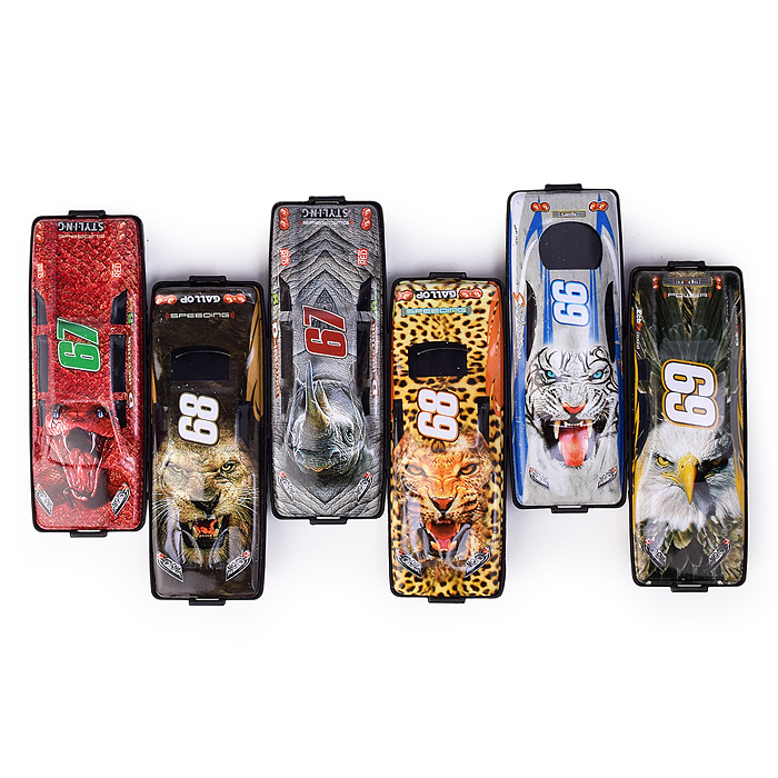 Набор машин KZ957-606 "Звериная мощь" в коробке