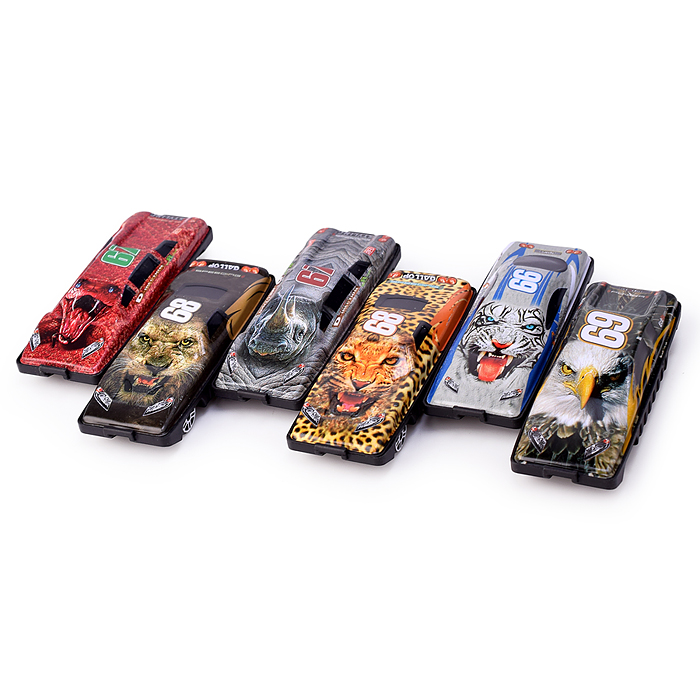 Набор машин KZ957-606 "Звериная мощь" в коробке