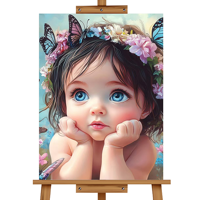 Фото к товару Мозаика алмазная MKA4030-20 "Мечта девочки" 30*40см. Мозаика алмазная MKA4030-20 "Мечта девочки" 30*40см.