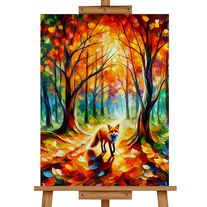 Набор для рисования MKR4030-40 "Картина по номерам 30х40 см. Осень" 