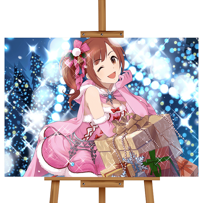 Набор для рисования MKR4030-43 "Картина по номерам 30х40 см. Аниме. Новый год"