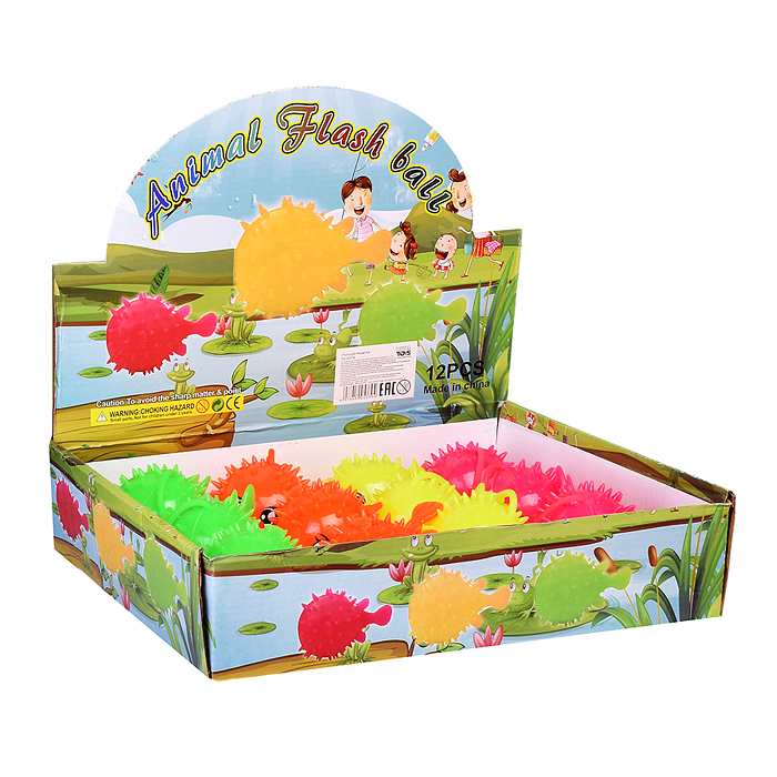 Игрушка-пищалка 00-6474 "Рыбка" в коробк