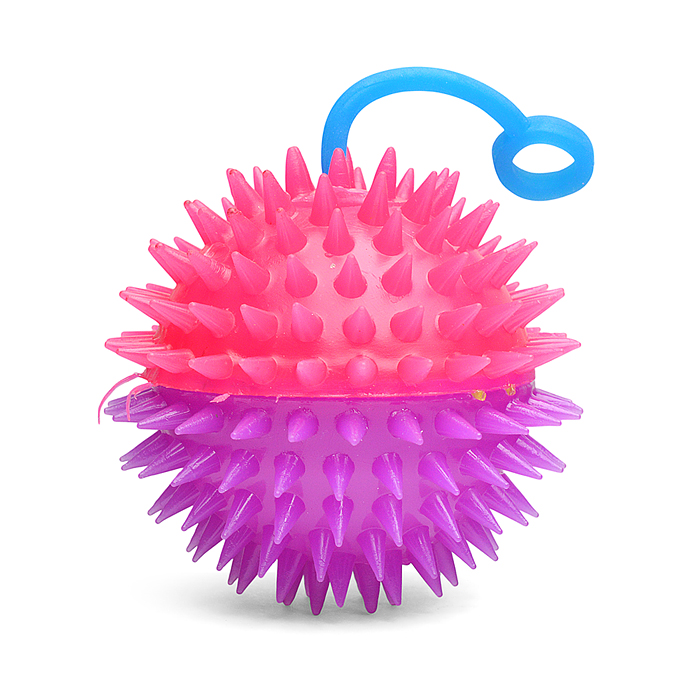 Мяч-ёж 00-6466 "Цветная колючка" (7,5 см.) в коробке