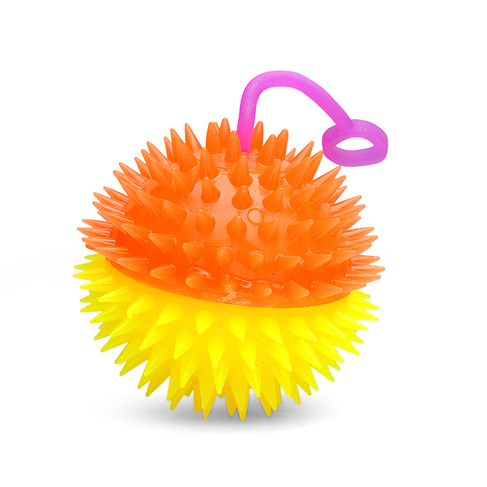 Мяч-ёж 00-6466 "Цветная колючка" (7,5 см.) в коробке