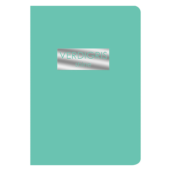 Блокнот 48л. "Verdigris" клетка, скрепка, А5
