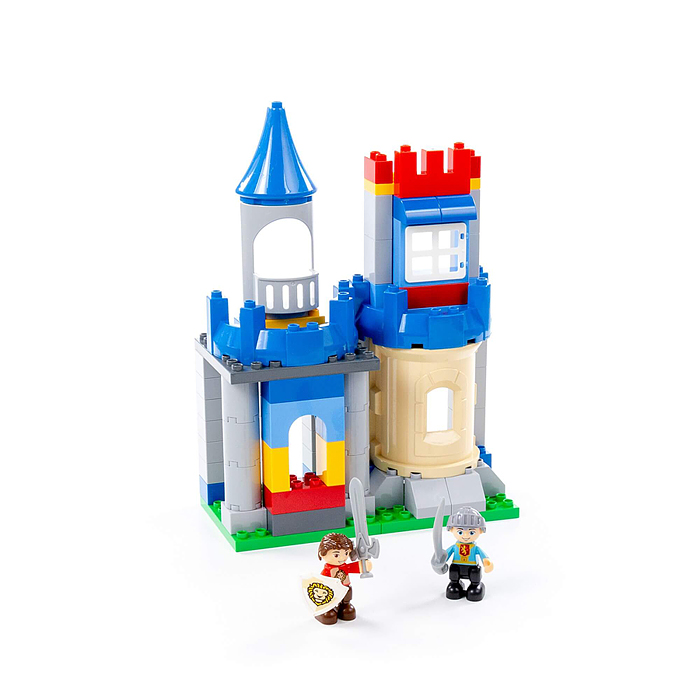 Фото к товару Конструктор "Макси" - "Замок" (169 элементов) Конструктор "Макси" - "Замок" (169 элементов)