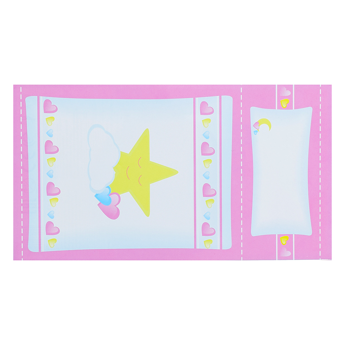 Фото к товару Кроватка сборная для кукол №3 (6 элементов) (в пакете) Кроватка сборная для кукол №3 (6 элементов) (в пакете)