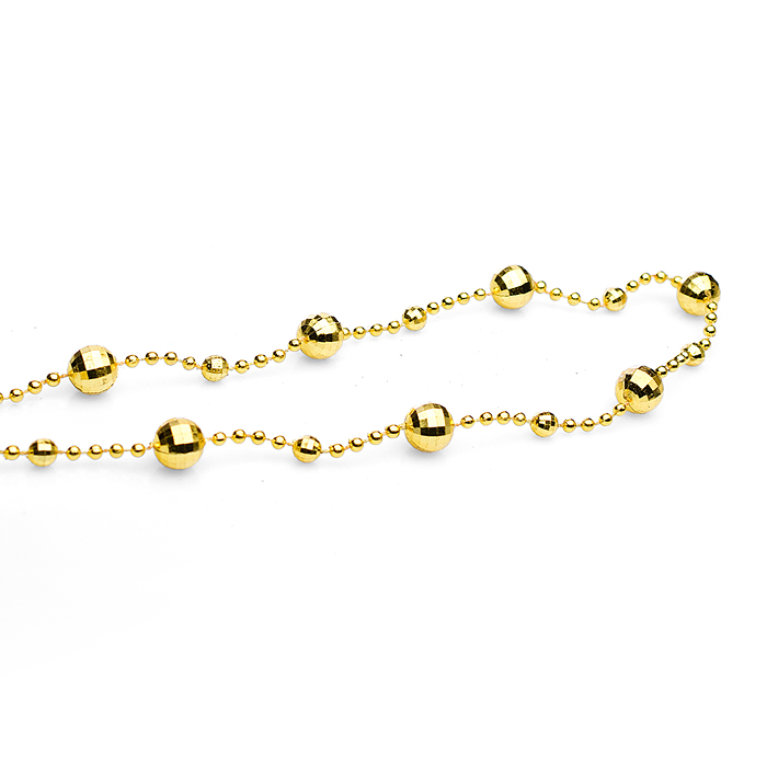 Фото к товару Новогоднее украшение S0975-1 "Бусы" 5м, в банке Новогоднее украшение S0975-1 "Бусы" 5м, в банке