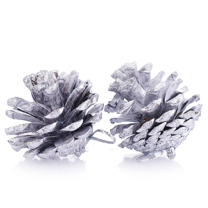 Набор новогодних украшений S1028 "Снежное великолепие" (34шт*3см) 