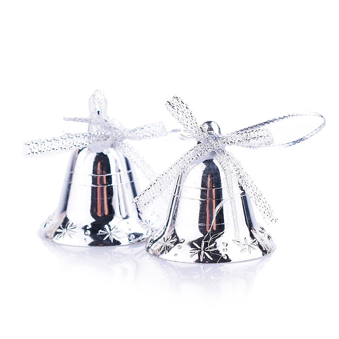 Набор новогодних украшений S1028 "Снежное великолепие" (34шт*3см) 