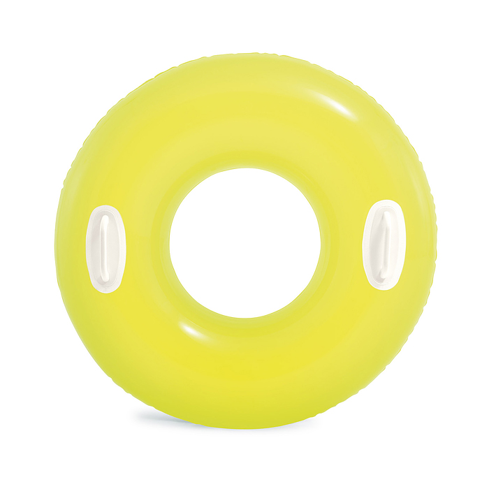 Круг для плавания «Яркое настроение», с ручками, d=76 см, от 8 лет, цвета МИКС, 59258NP INTEX