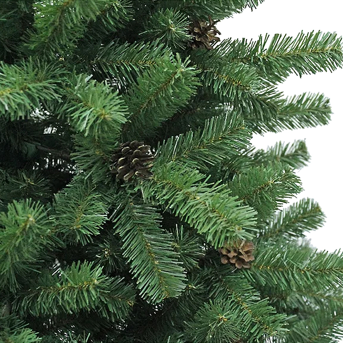 Фото к товару Ель искусственная "Nicolle" с шишками 1.55 м Ель искусственная "Nicolle" с шишками 1.55 м