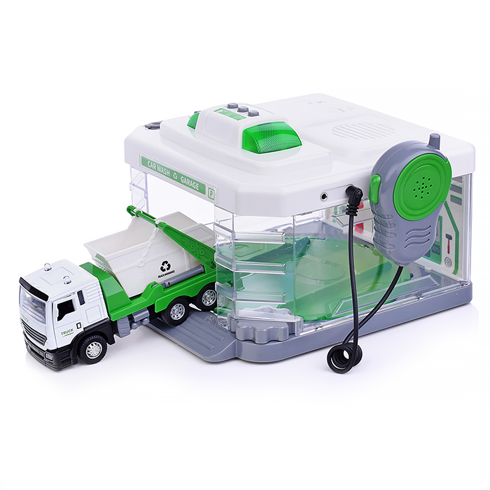 Автомойка CLM-887 "Городская служба" зеленая, в коробке