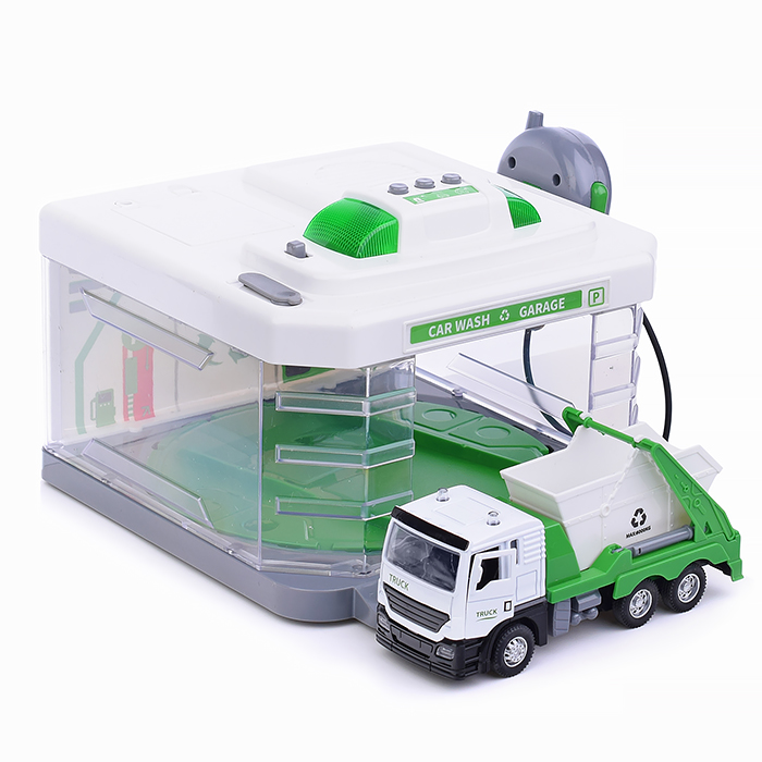 Автомойка CLM-887 "Городская служба" зеленая, в коробке