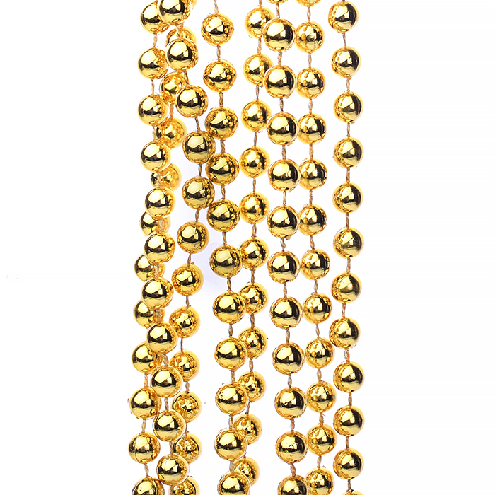 Фото к товару Новогоднее украшение S0971-2 "Бусы" золотые, 2,7м, в пакете Новогоднее украшение S0971-2 "Бусы" золотые, 2,7м, в пакете