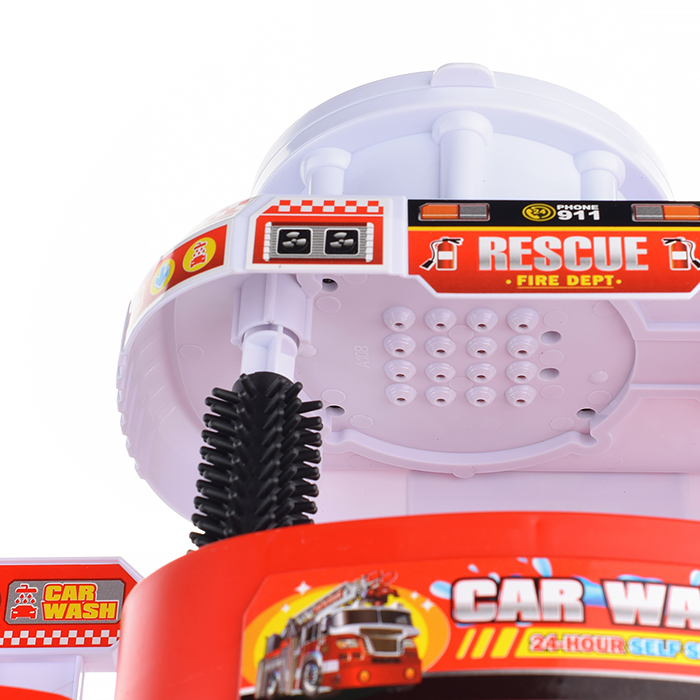 Парковка 660-A317 "Автомойка" в коробке (красный)