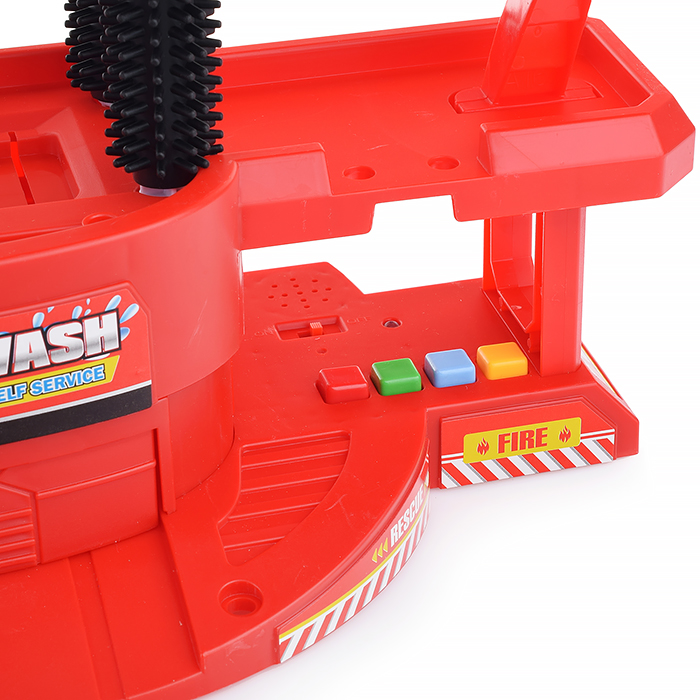 Парковка 660-A317 "Автомойка" в коробке (красный)