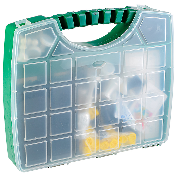 Набор из 6 игр "В Путь-Дорогу" в пластиковом чемоданчике (шахматы обиходные пластик., лото пластик с