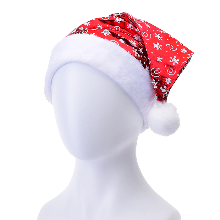 Колпак карнавальный S0901 "Новогодние снежинки"