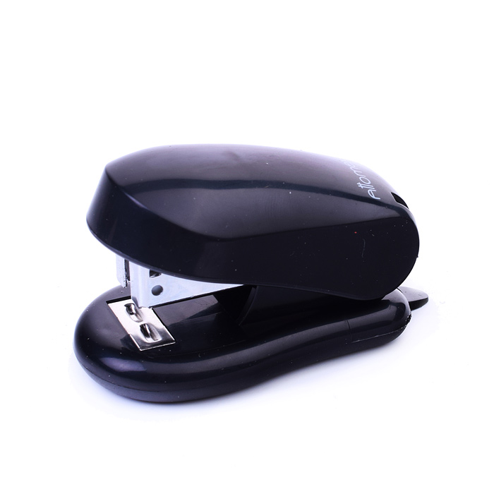 Степлер "Attomex" 24/6&26/6 (мощность 16 листов, глубина скрепления 16 мм) малый пластиковый, со вст