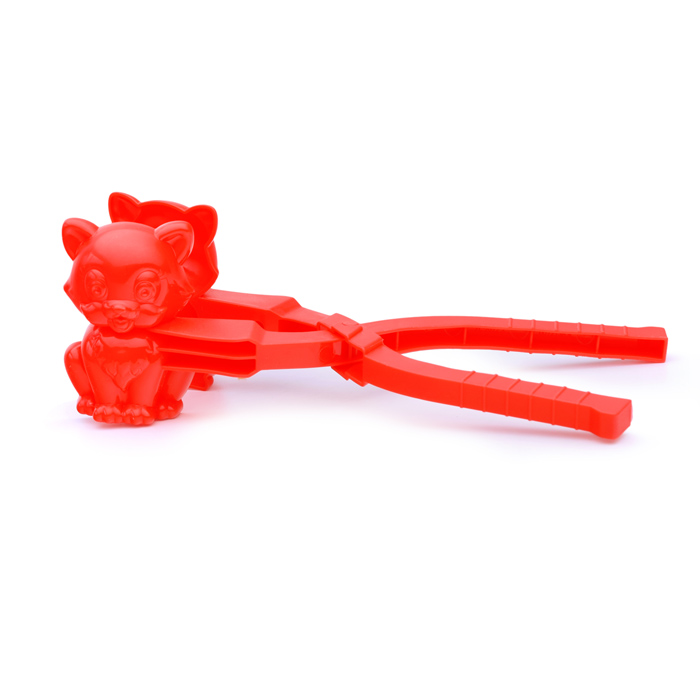 Фото к товару Формочка для лепки из снега 713 "Котик" цвет в ассортименте, в сетке Формочка для лепки из снега 713 "Котик" цвет в ассортименте, в сетке