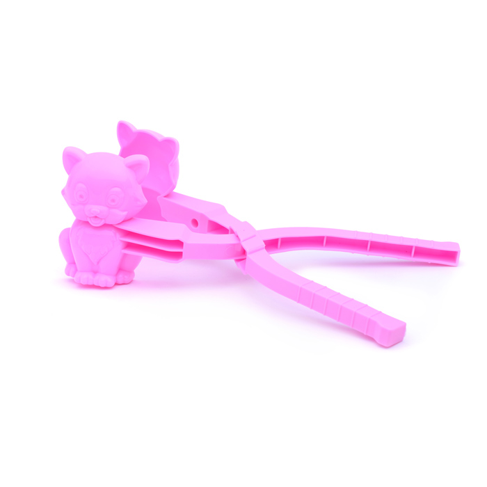 Фото к товару Формочка для лепки из снега 713 "Котик" цвет в ассортименте, в сетке Формочка для лепки из снега 713 "Котик" цвет в ассортименте, в сетке