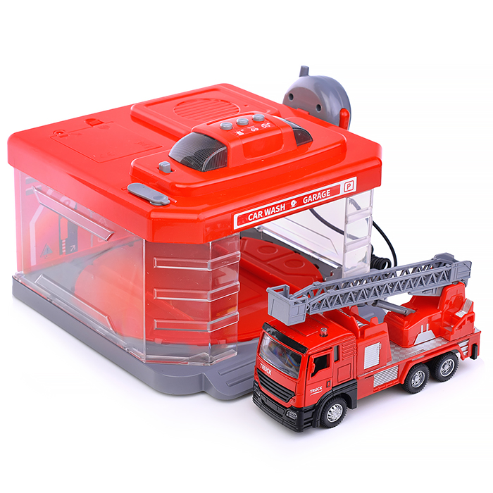 Автомойка CLM-886 "Пожарная" красная, в коробке