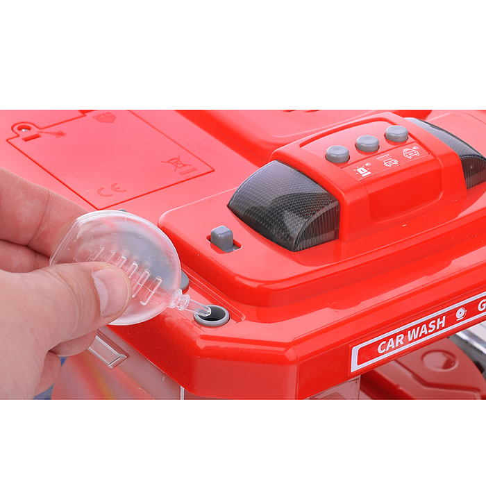 Автомойка CLM-886 "Пожарная" красная, в коробке