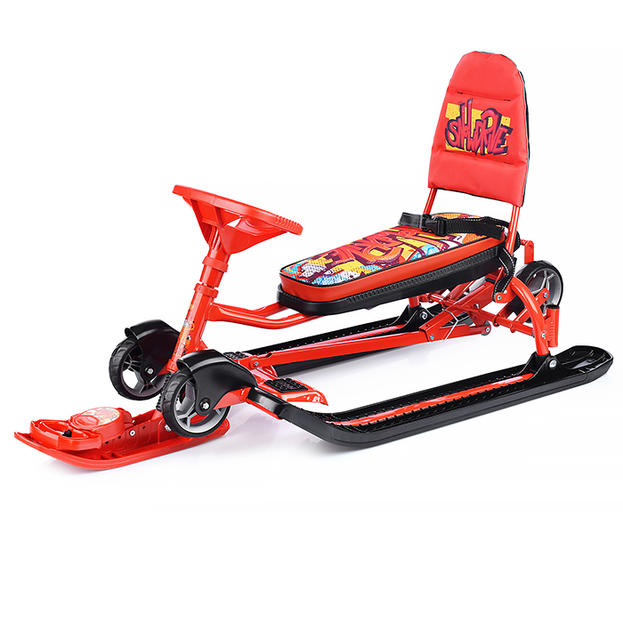 Фото к товару Игрушка. Снегокат "Тимка спорт 6" (с граффити на красном) Игрушка. Снегокат "Тимка спорт 6" (с граффити на красном)