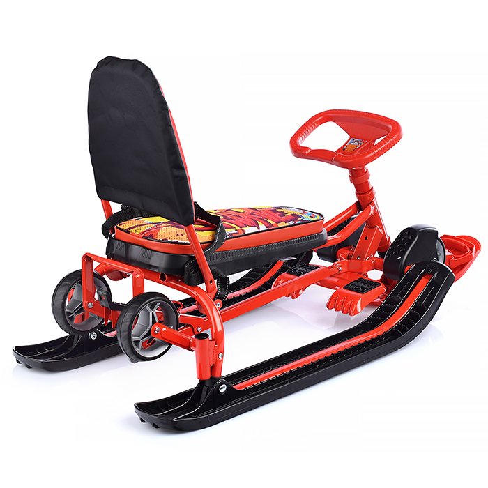 Фото к товару Игрушка. Снегокат "Тимка спорт 6" (с граффити на красном) Игрушка. Снегокат "Тимка спорт 6" (с граффити на красном)