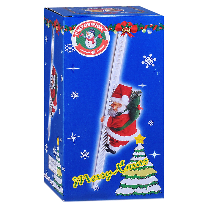 Музыкальный дедушка S1976 ползущий по лестнице