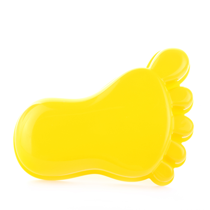 Набор №371: совок №7, формочки (динозавр №1 + динозавр №2 + ладошка + ножка) (в пакете)