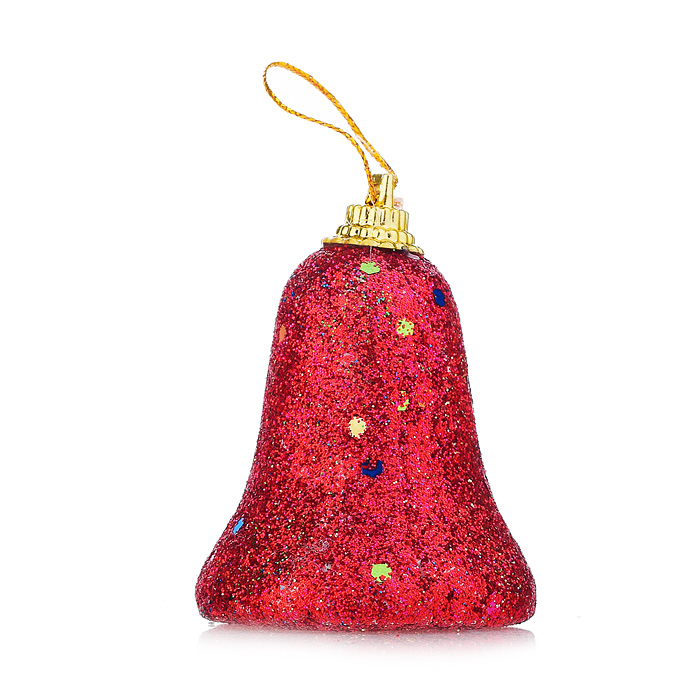 Набор новогодних украшений S1002 "Колокольчики" в пакете