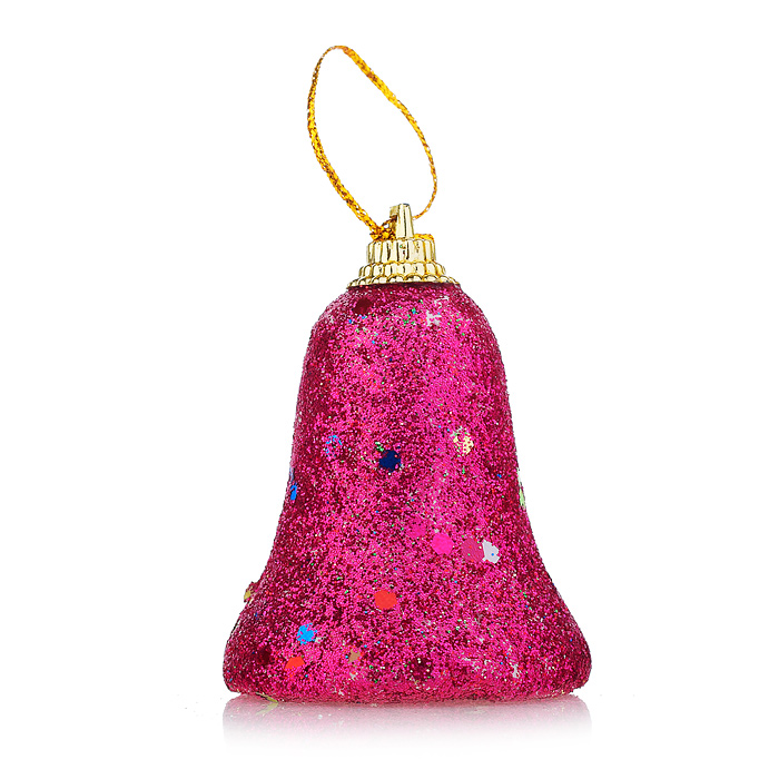 Набор новогодних украшений S1002 "Колокольчики" в пакете