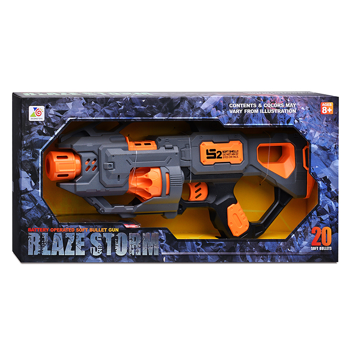 Бластер ZC7139 "Профессионал" с мягкими пулями, в коробке