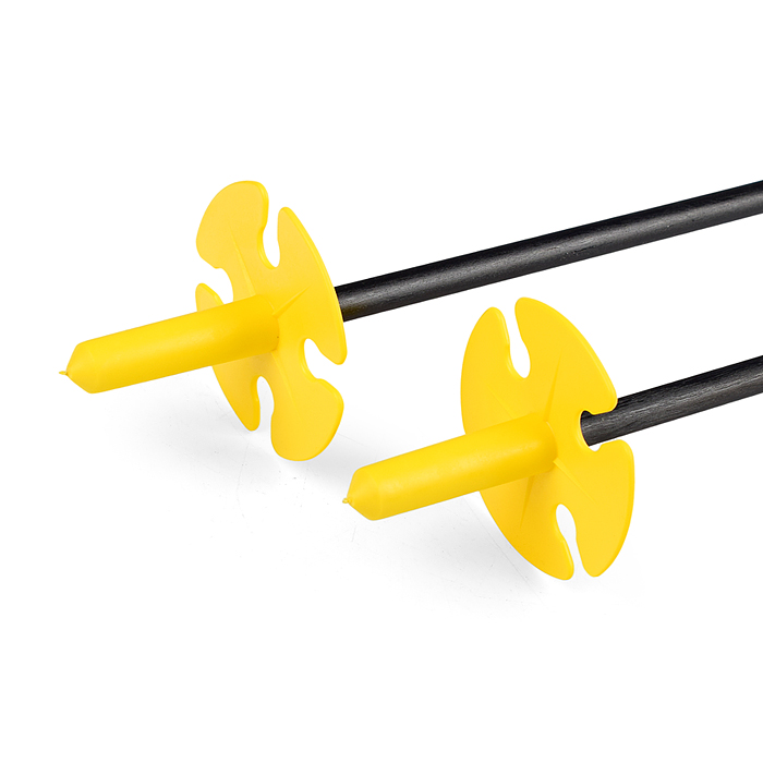 Игровые лыжи "Вираж-спорт" (игрушка детская) 100/100 см, унив.крепление, с палками стеклоплас