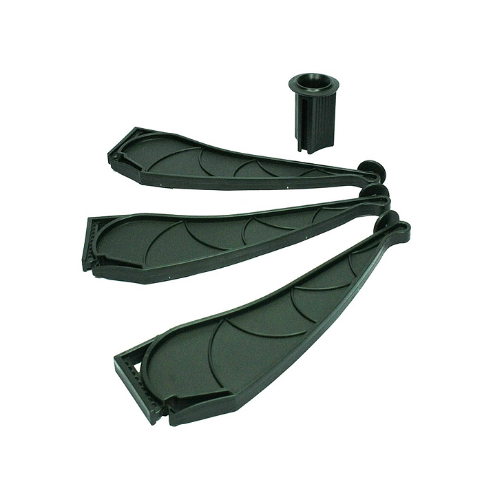 Ель искусственная "Амурская" зеленая заснеженная с шишками 1,5 м