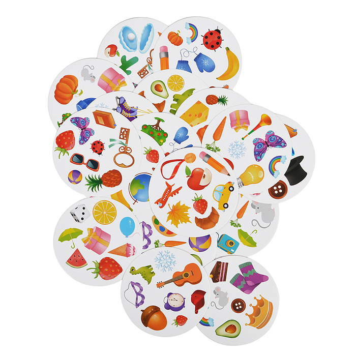 Игра карточная. Серия Найди-схвати. Классика. 57 карточек. 