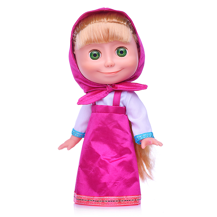 Кукла Маша 25 см, "Маша и Медведь" (озвуч,) в коробке
