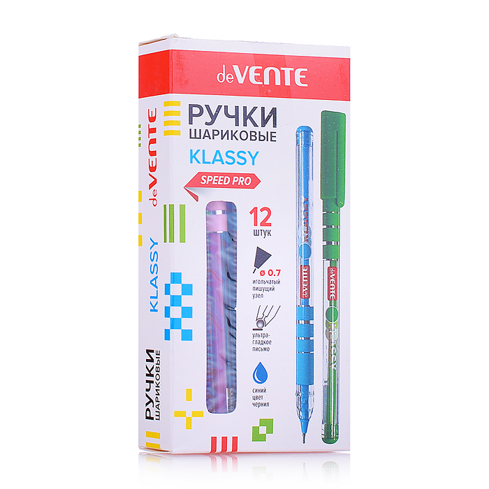 Ручка шариковая "Klassy" серия Speed Pro, d=0,7 мм, ультра гладкое письмо, чернила на масля