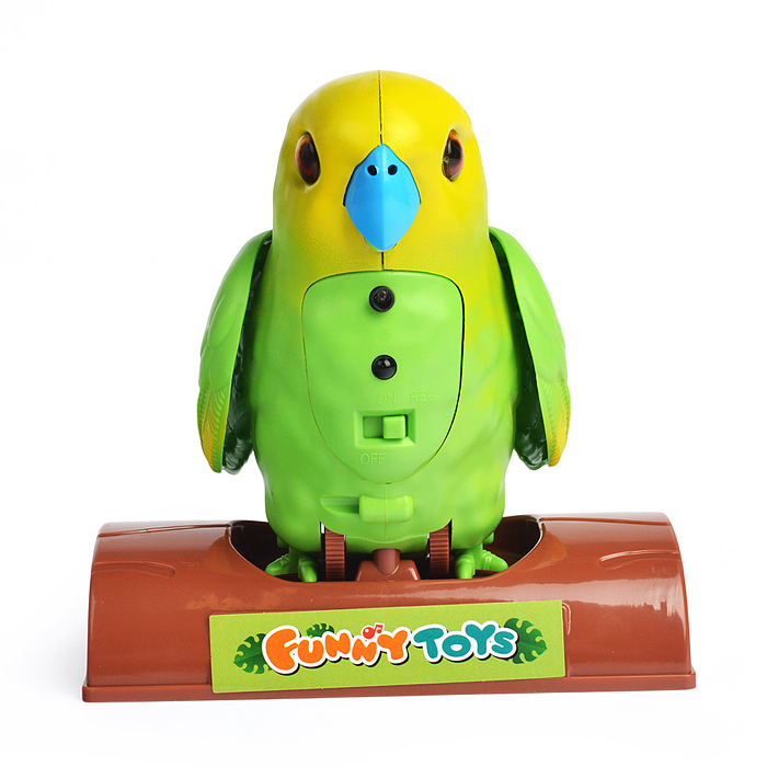 Фото к товару Птичка TT8005 "Попугай Кеша" в коробке Птичка TT8005 "Попугай Кеша" в коробке